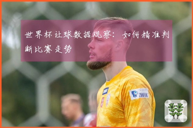 世界杯让球数据观察：如何精准判断比赛走势